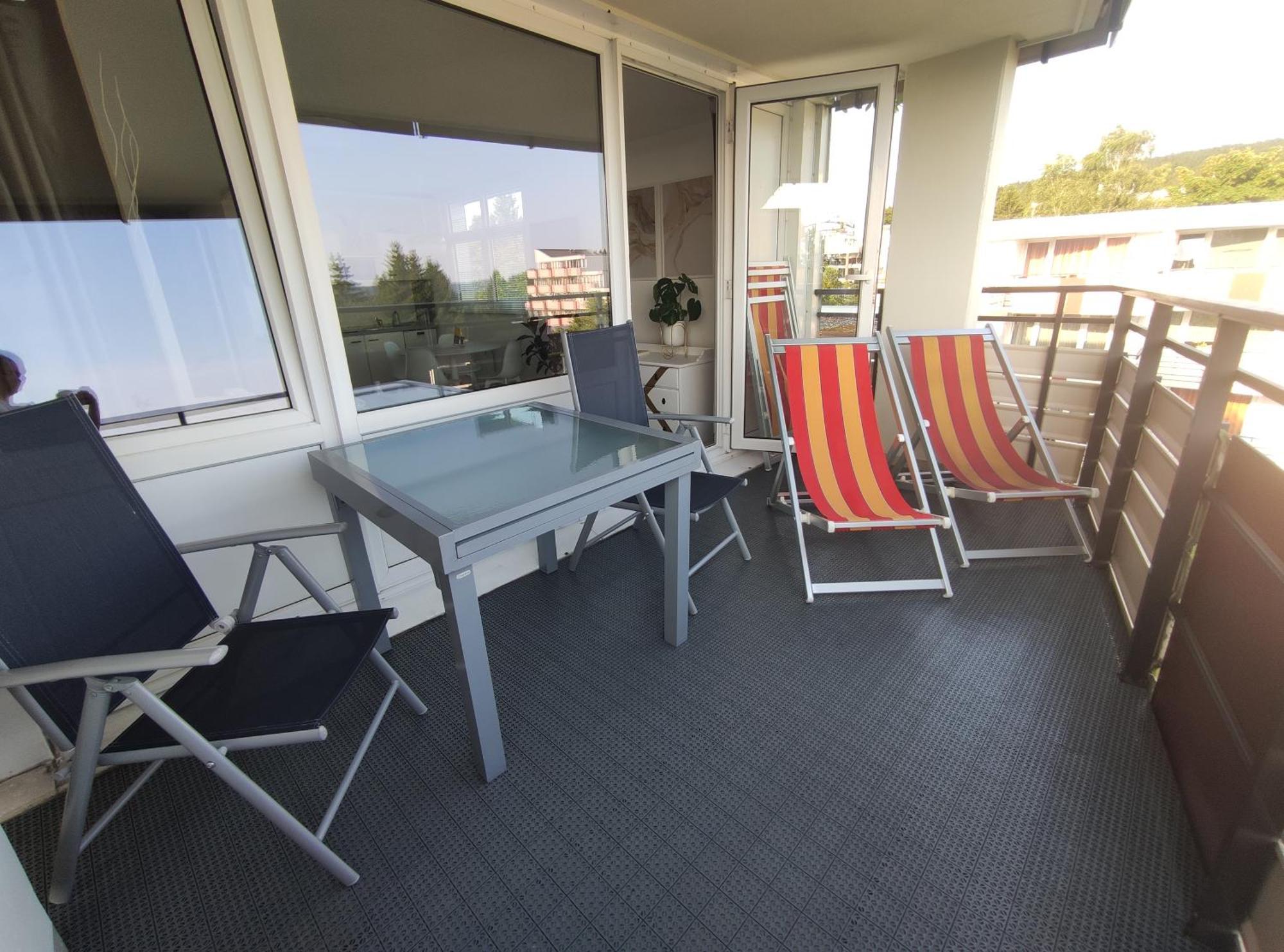 Pools, Sauna Und Balkon Mit Panoramablick سانكت انجلمار المظهر الخارجي الصورة