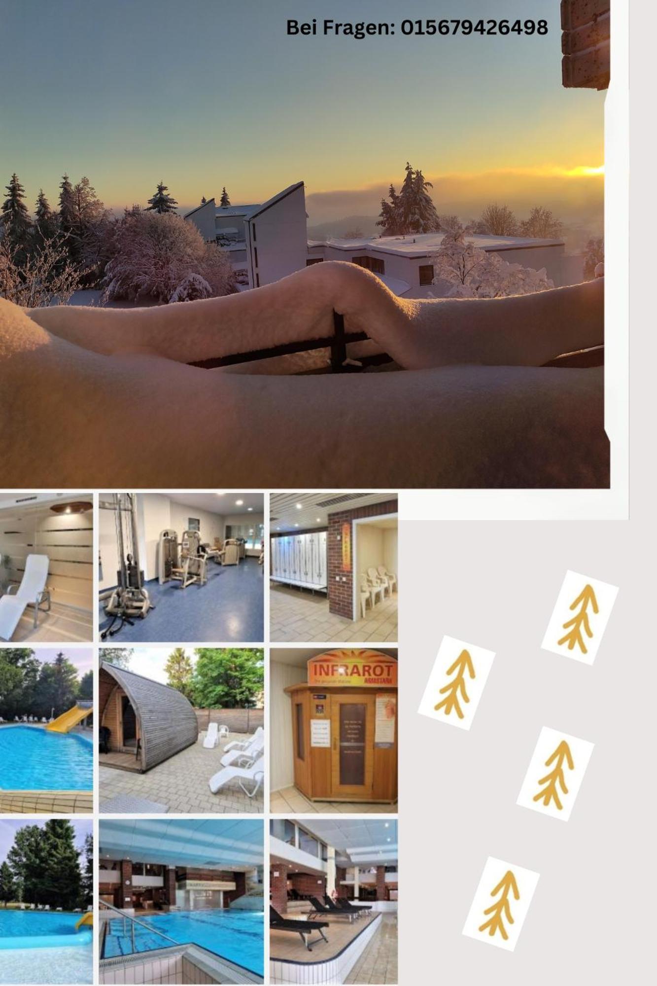 Pools, Sauna Und Balkon Mit Panoramablick سانكت انجلمار المظهر الخارجي الصورة